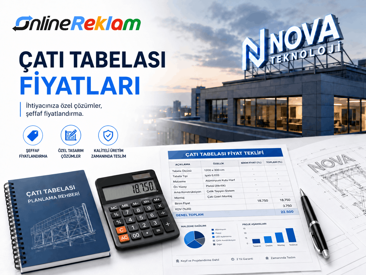 Çatı tabelası montajı ve dikkat edilmesi gerekenler