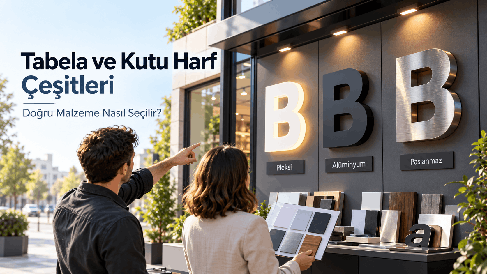 Tabela ve Kutu Harf Çeşitleri: Doğru Malzeme Nasıl Seçilir?