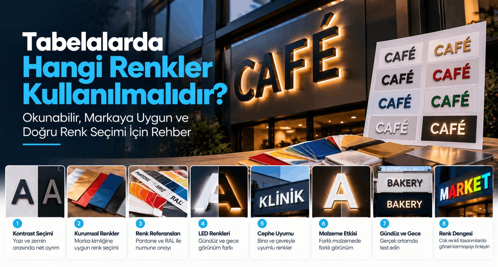Tabelalarda Hangi Renkler Kullanılmalıdır?