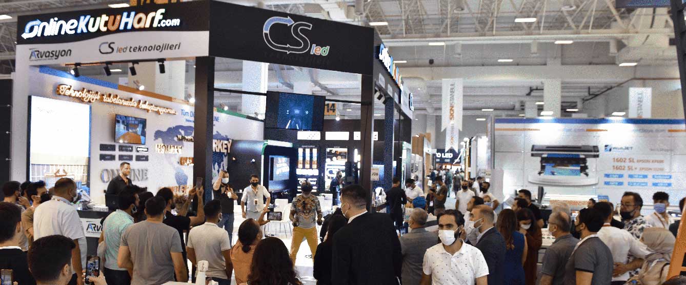 2021 Sign Fuarı Online Kutu Harf Ekibi